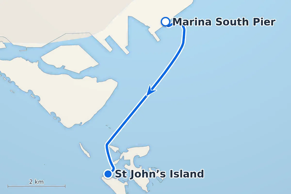 Marina South Pier - St John’s Island