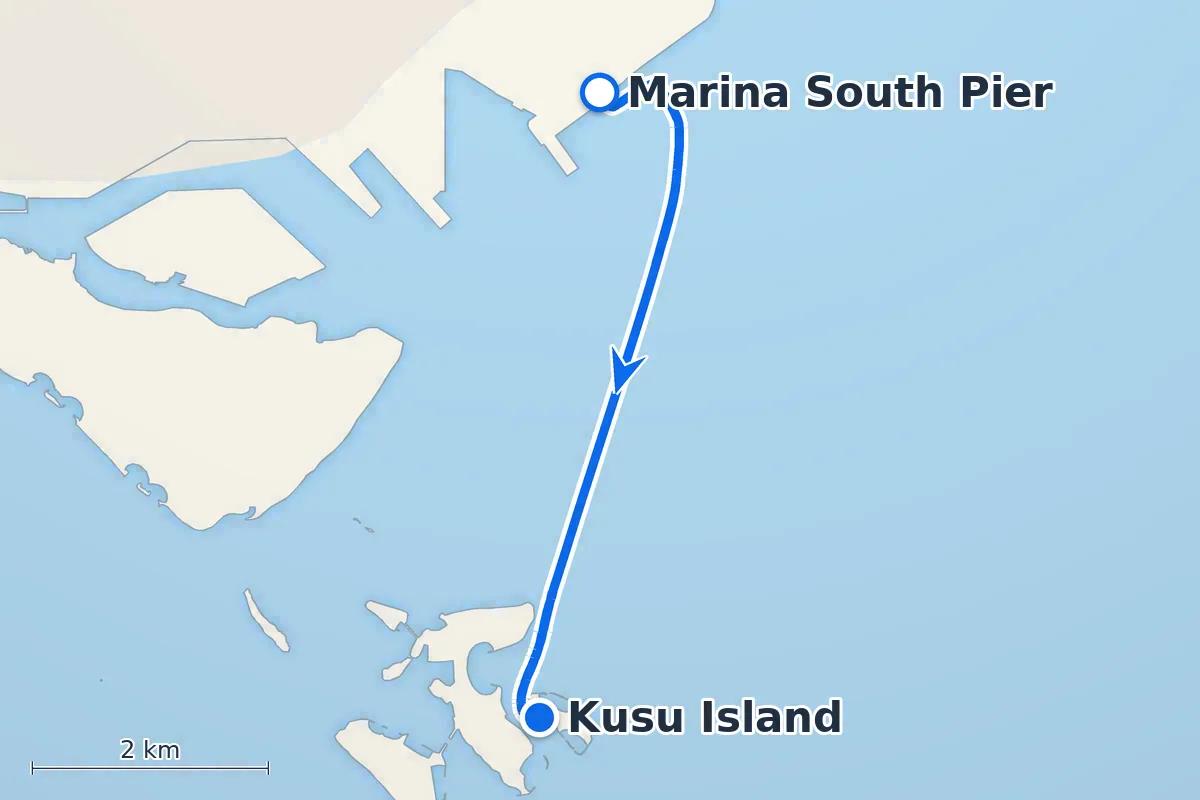 Marina South Pier - Kusu Island
