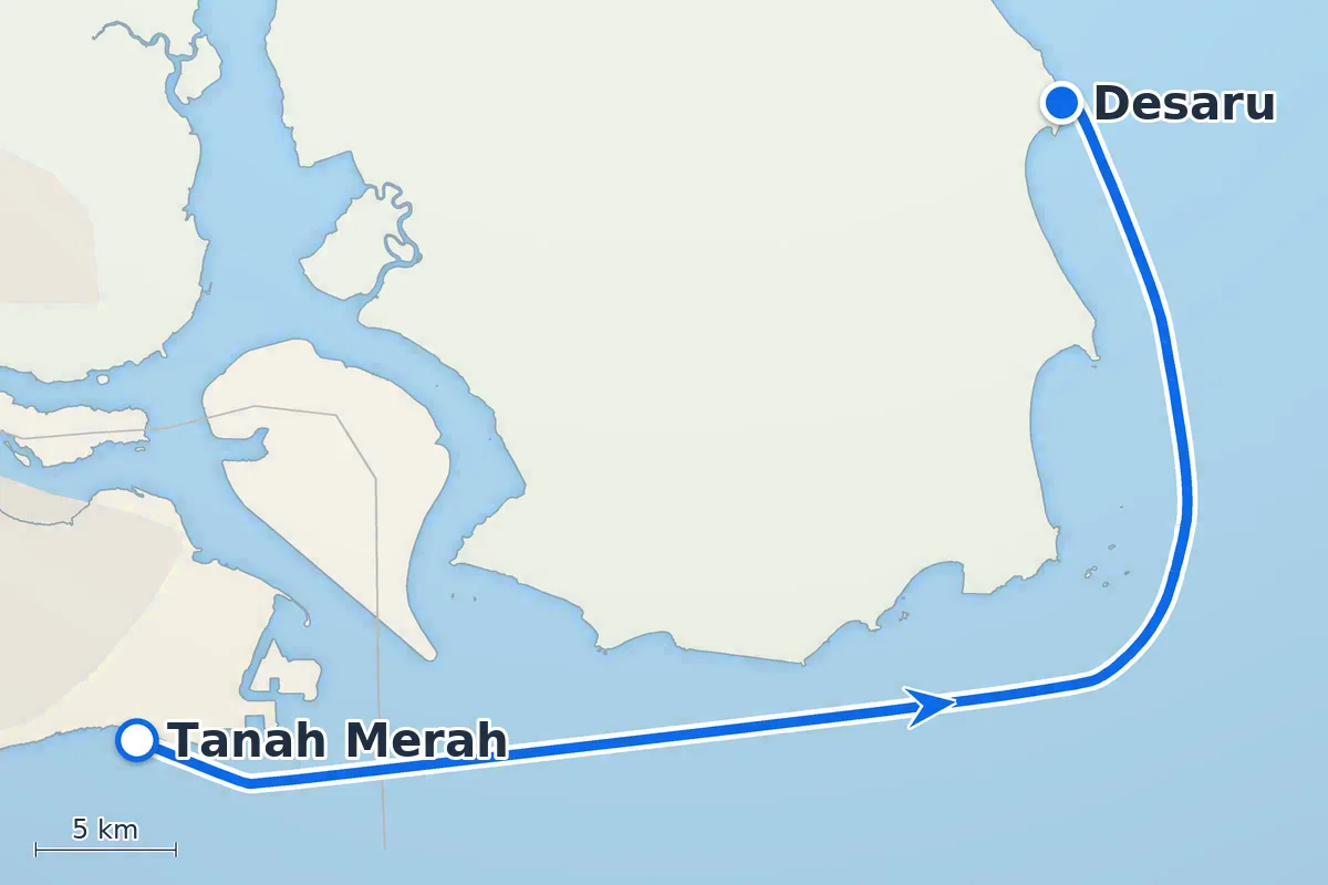 Tanah Merah - Desaru
